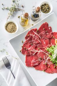carpaccio zwanger